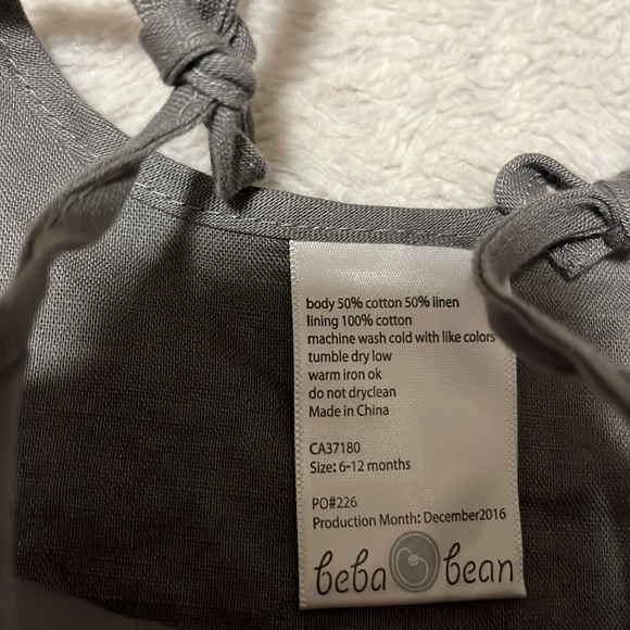 Beba bean the linen romper - Picture 3 of 8